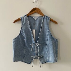 Vigoss Light Blue Denim Vest